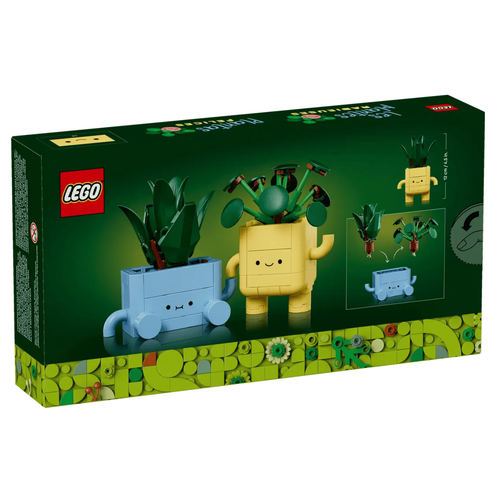 Visuel 4 du produit Petites plantes souriantes LEGO® Botanical Collection 9 ans et plus - 438 pièces