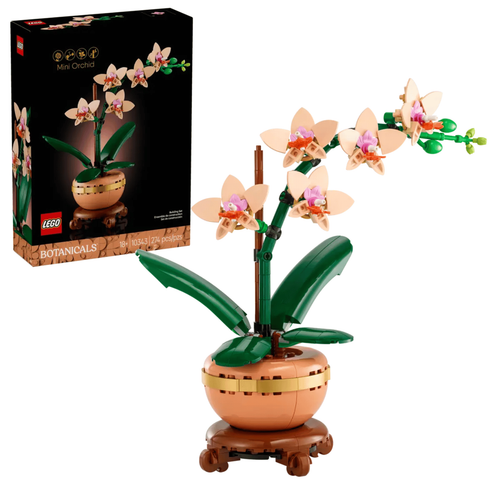 Visuel 3 du produit Orchidée miniature LEGO® Botanical Collection 18 ans et plus - 608 pièces