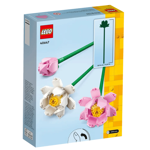 Visuel 3 du produit Fleurs de lotus LEGO® Botanical Collection 8 ans et plus - 220 pièces