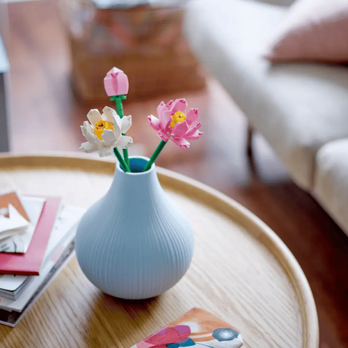 Visuel 4 du produit Fleurs de lotus LEGO® Botanical Collection 8 ans et plus - 220 pièces