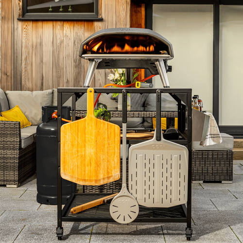 Visuel 2 du produit Table modulaire large grise Ooni - 80 x 80 x 90 cm