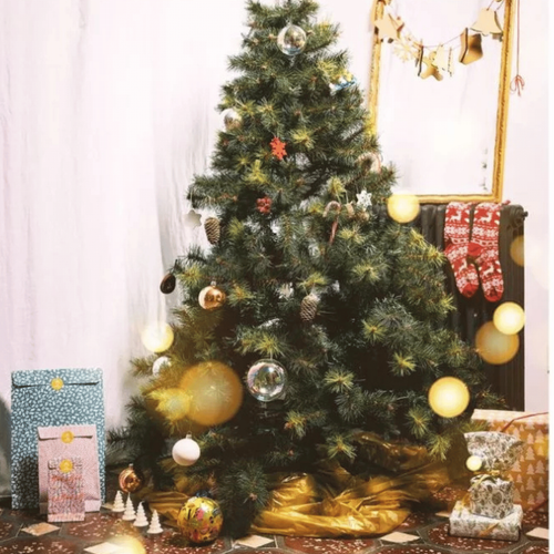 Visuel 3 du produit Sac à sapin compostable doré Handicap International - pour sapins jusqu'à 2,20 mètres