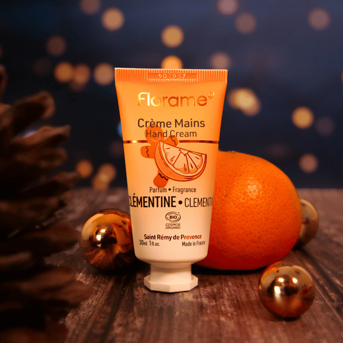 Visuel 4 du produit Coffret duo parfumé clémentine coloris orange Cosmos Organic