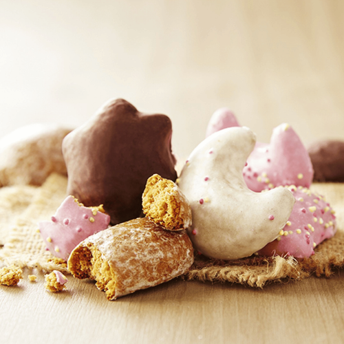 Visuel 3 du produit Assortiment de pains d'épices au chocolat Fortwenger - sachet de 500 g