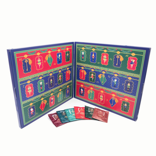 Visuel 2 du produit Calendrier de l'avent 24 sachets de tisane bio Provence d'Antan - 32 x 29 cm