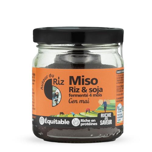 Visuel 1 du produit Miso de riz complet pasteurisé Gen mai bio La compagnie du riz - 200 g