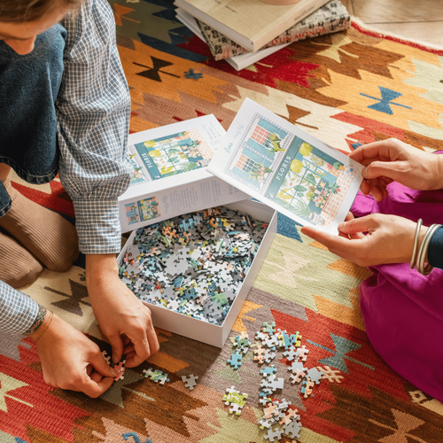 Visuel 4 du produit Puzzle 1000 pièces Floris La Petite Épicerie - 20 x 6,5 x 25 cm