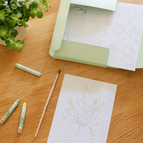 Visuel 5 du produit Kit DIY Home Déco Initiation au pastel gras La Petite Épicerie - 21 x 3 x 17 cm