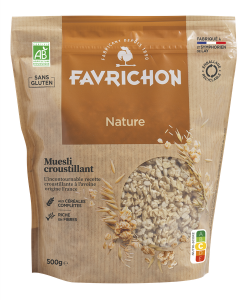 Visuel 1 du produit Muesli croustillant nature - 500 gr