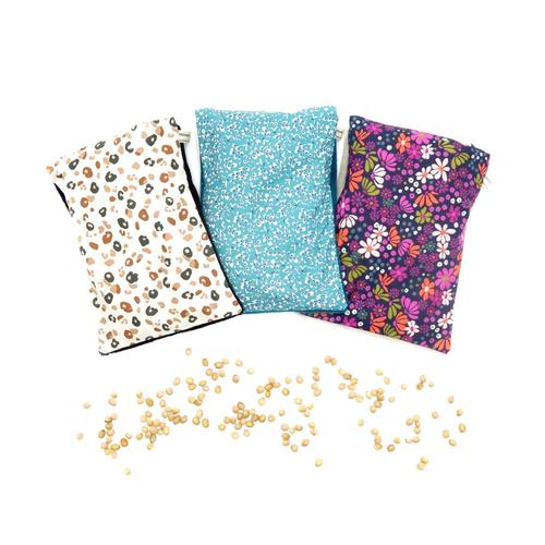 Visuel 1 du produit Bouillotte avec noyaux de cerises en coton Bio Alterosac - 20 x 30 cm