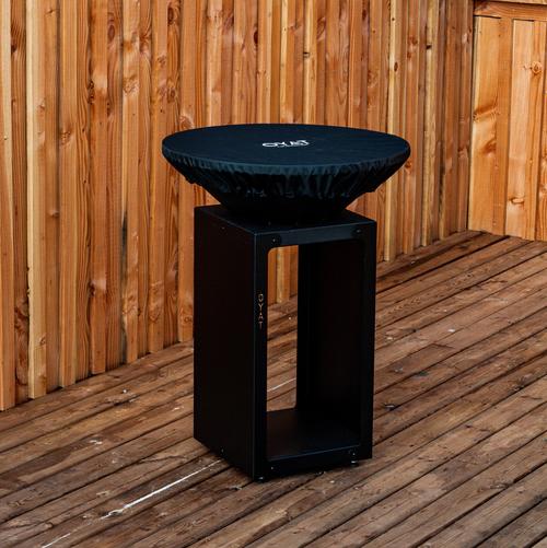 Visuel 2 du produit Mini housse de protection pour brasero coloris noir Oyat - Ø de 58 à 68 cm