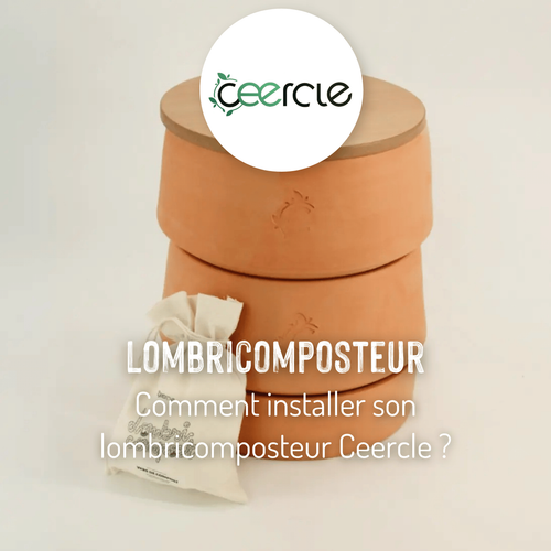 Capture vidéo du produit Lombricomposteur à 2 étages Terracotta Ceercle - 8 kg