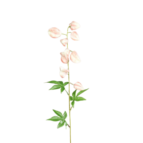 Visuel 1 du produit Tige artificielle avec inflorescence rose clair - 98 cm