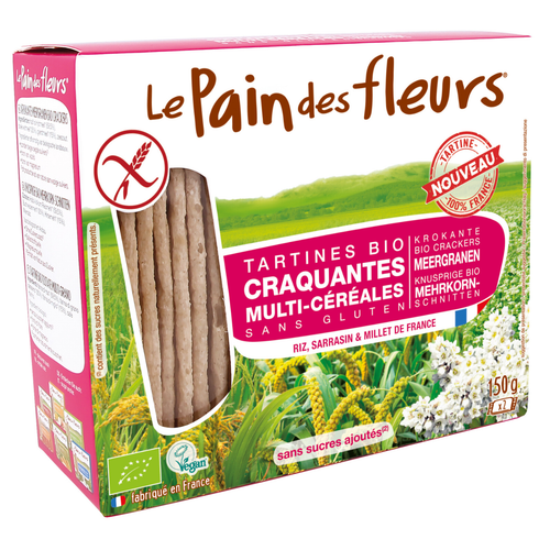 Visuel 1 du produit Pain des fleurs multicéréales - 150 gr