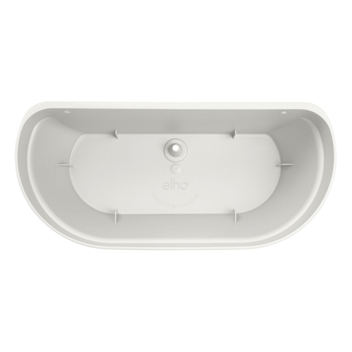 Visuel 3 du produit Bac mural en plastique recyclé blanc Soie Elho Vibia Campana - 35 x 16,2 x 14,8 cm