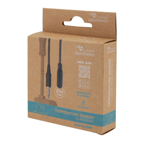 Visuel 1 du produit Contrôleur intelligent pour aquarium coloris noir sonde température Aquatlantis ORI