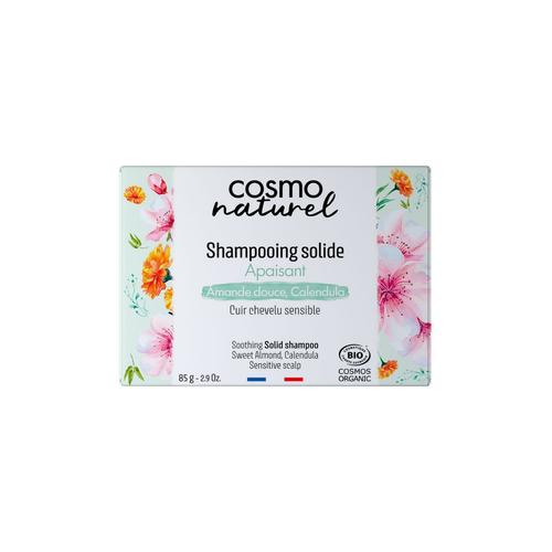 Visuel 1 du produit Shampoing solide pour cuir chevelu sensible amande douce Cosmo Naturel - 85 g