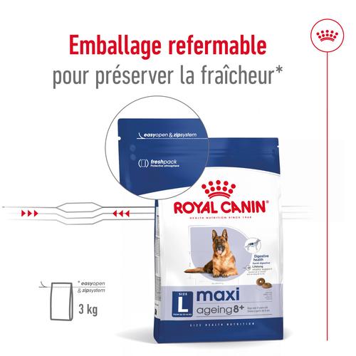 Visuel 12 du produit Croquettes pour chien senior de grande taille Royal Canin Maxi Ageing 8+ - 15 kg