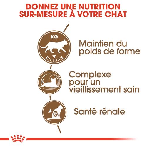Visuel 8 du produit Croquette pour chat mature stérilisé Royal Canin - 2 kg