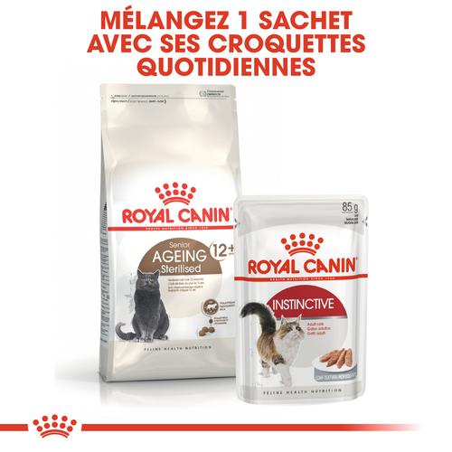 Visuel 4 du produit Croquettes pour chat senior stérilisé Royal Canin Ageing Sterilised 12+ - 4 kg