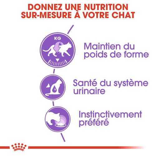 Visuel 5 du produit Pâtées pour chat adulte stérilisé émincés en sauce Royal Canin Sterilised - 12 x 85 g