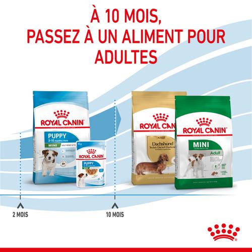Visuel 6 du produit Croquettes pour chiot de petite race Royal Canin Mini Puppy - 2 kg