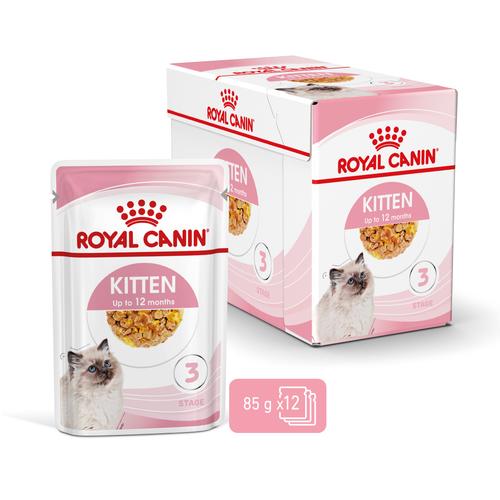 Visuel 1 du produit Pâtées pour chaton en gelée Royal Canin Kitten Instinctive - 12 x 85 g