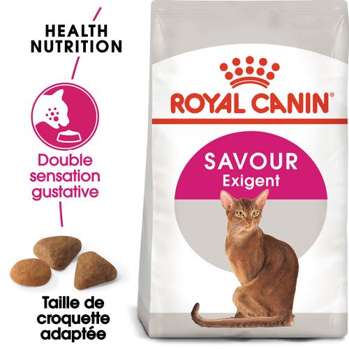 Visuel 2 du produit Croquettes pour chat adulte difficile Royal Canin Savour Exigent - 2 kg