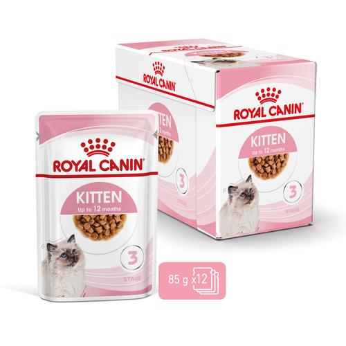 Visuel 1 du produit Pâtées pour chaton émincés en sauce Royal Canin Kitten - 12 x 85 g