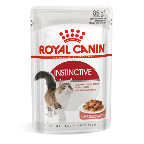 Visuel 3 du produit Pâtées pour chat adulte émincés en sauce Royal Canin Instinctive - 12 x 85 g