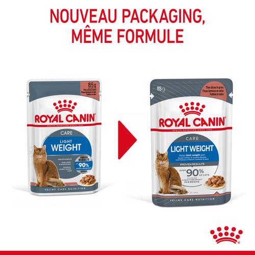 Visuel 10 du produit Pâtées pour chat adulte en sauce allégées Royal Canin Ultra Light - 12 x 85 g