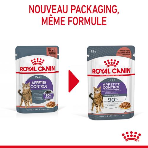 Visuel 6 du produit Pâtées pour chat en gelée Royal Canin Appetite Control Care - 12 x 85 g