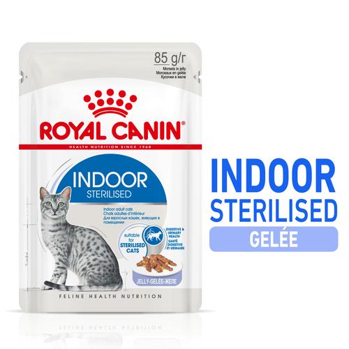 Visuel 3 du produit Pâtée pour chat d’intérieur stérilisé en gelée Royal Canin - 12 x 85 g