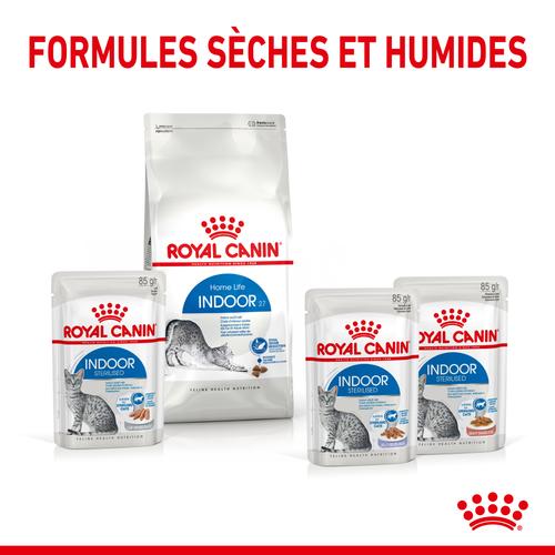 Visuel 5 du produit Pâtée pour chat d’intérieur stérilisé en gelée Royal Canin - 12 x 85 g