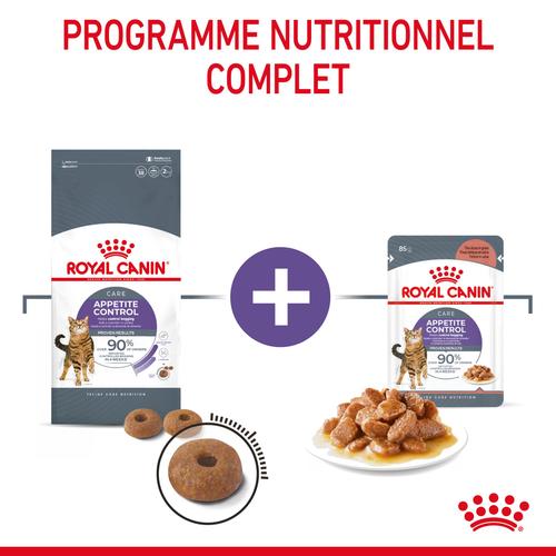 Visuel 3 du produit Croquettes pour chat adulte Royal Canin Appetite Control Care - 2 kg