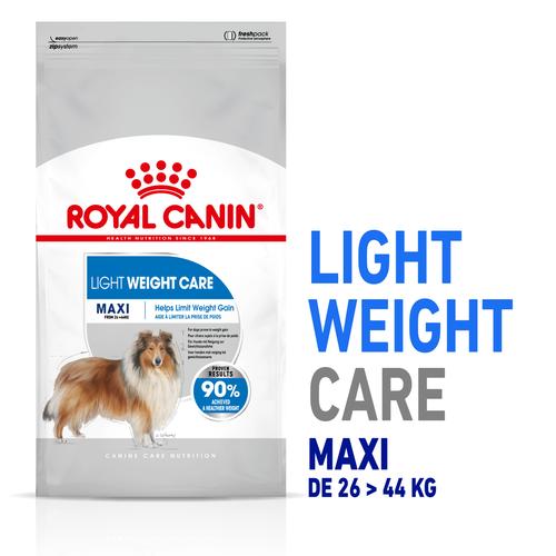 Visuel 4 du produit Croquettes pour chien adulte de grande taille en surpoids Royal Canin Maxi Light Weight Care - 12 kg