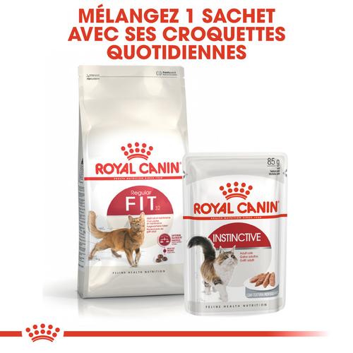 Visuel 4 du produit Croquettes pour chat adulte avec une activité modérée et accès à l’extérieur Royal Canin Fit 32 - 4 kg