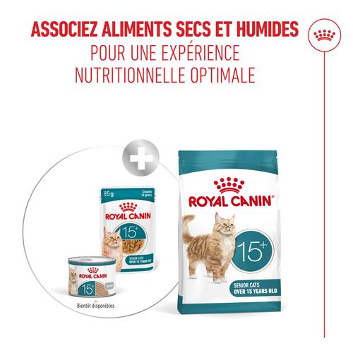 Visuel 6 du produit Aliment humide pour chat Royal Feline Ageing 15+ sauce - 12 x 85 g