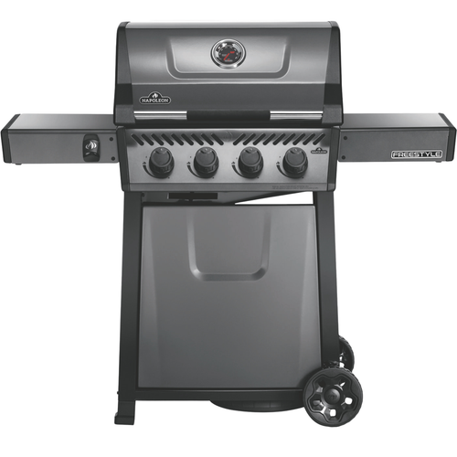 Visuel 1 du produit Barbecue gaz 4 brûleurs coloris gris Freestyle Napoléon - 132 x 64 x 116 cm
