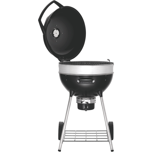 Visuel 3 du produit Barbecue charbon sur pied en métal noir BBQ Rodeo Pro Napoléon - 57 x 59 x 107 cm