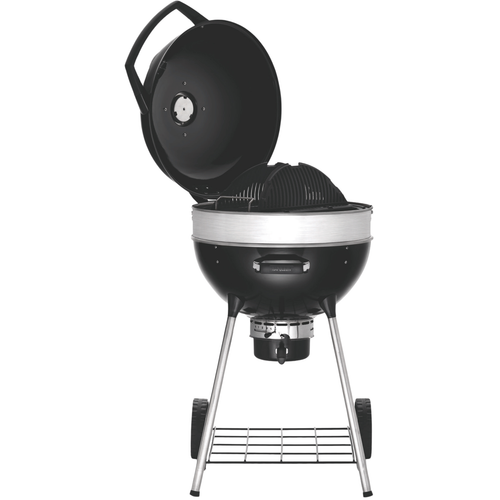 Visuel 4 du produit Barbecue charbon sur pied en métal noir BBQ Rodeo Pro Napoléon - 57 x 59 x 107 cm