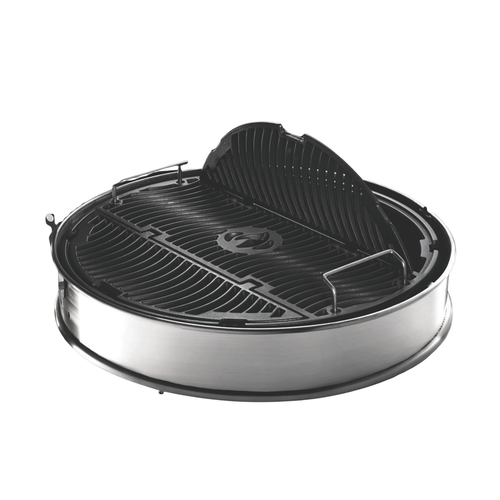 Visuel 5 du produit Barbecue charbon sur pied en métal noir BBQ Rodeo Pro Napoléon - 57 x 59 x 107 cm