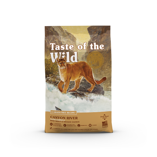 Visuel 1 du produit Croquettes pour chat à la truite Canyon River - 2 kg