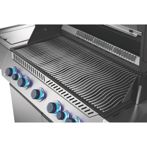 Visuel 4 du produit Barbecue gaz inox Napoléon Prestige 665 connecté 5 brûleurs - 188 x 66 x 129,5 cm