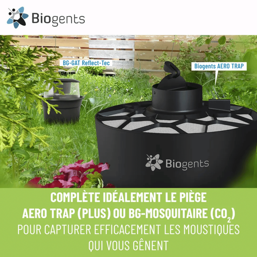 Visuel 8 du produit Piège d'extérieur à moustiques tigre coloris noir Biogents BG-GAT