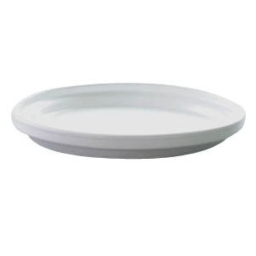 Visuel 1 du produit Soucoupe blanc mat – Ø 20 cm