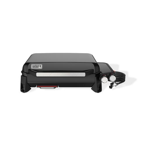 Visuel 1 du produit Plancha à gaz en fonte émaillée noire Weber - 56 cm