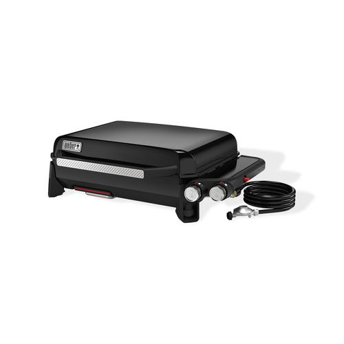 Visuel 3 du produit Plancha à gaz en fonte émaillée noire Weber - 56 cm