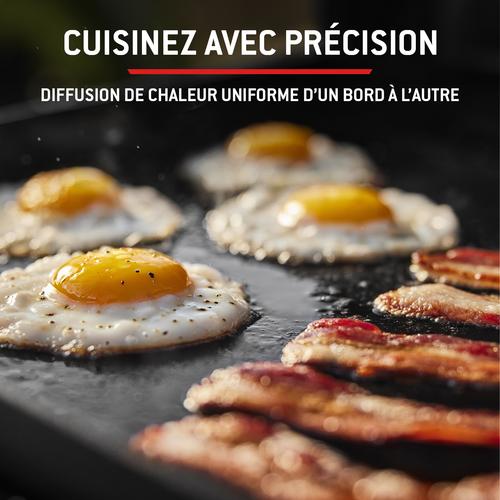 Visuel 8 du produit Plancha à gaz en fonte émaillée noire Weber - 56 cm