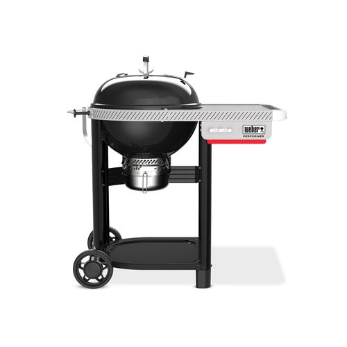 Visuel 1 du produit Barbecue charbon Performer Premium coloris noir en acier émaillé Weber - Ø 57 x 110,5 x 76,2 cm
